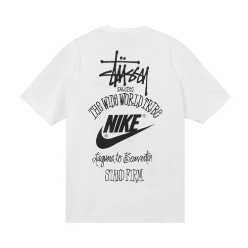 Nike Stussy white T-shirt white Nike Stussy white T-shirt white