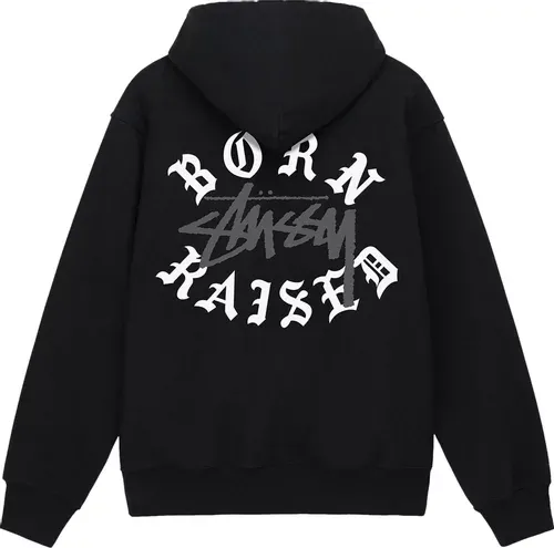 Stussy Born x Raised Hoodie Stussy Born x Raised Hoodie