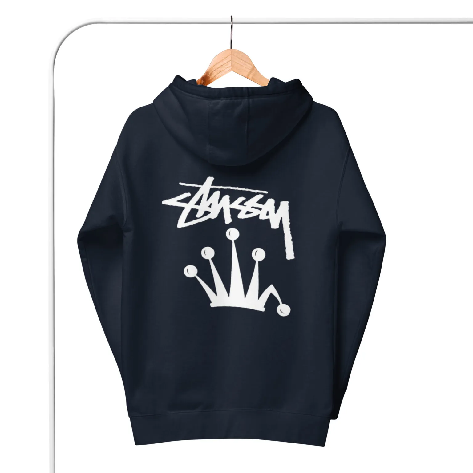 Stussy Crown Hoodie Unisex bl Stussy Crown Hoodie Unisex bl