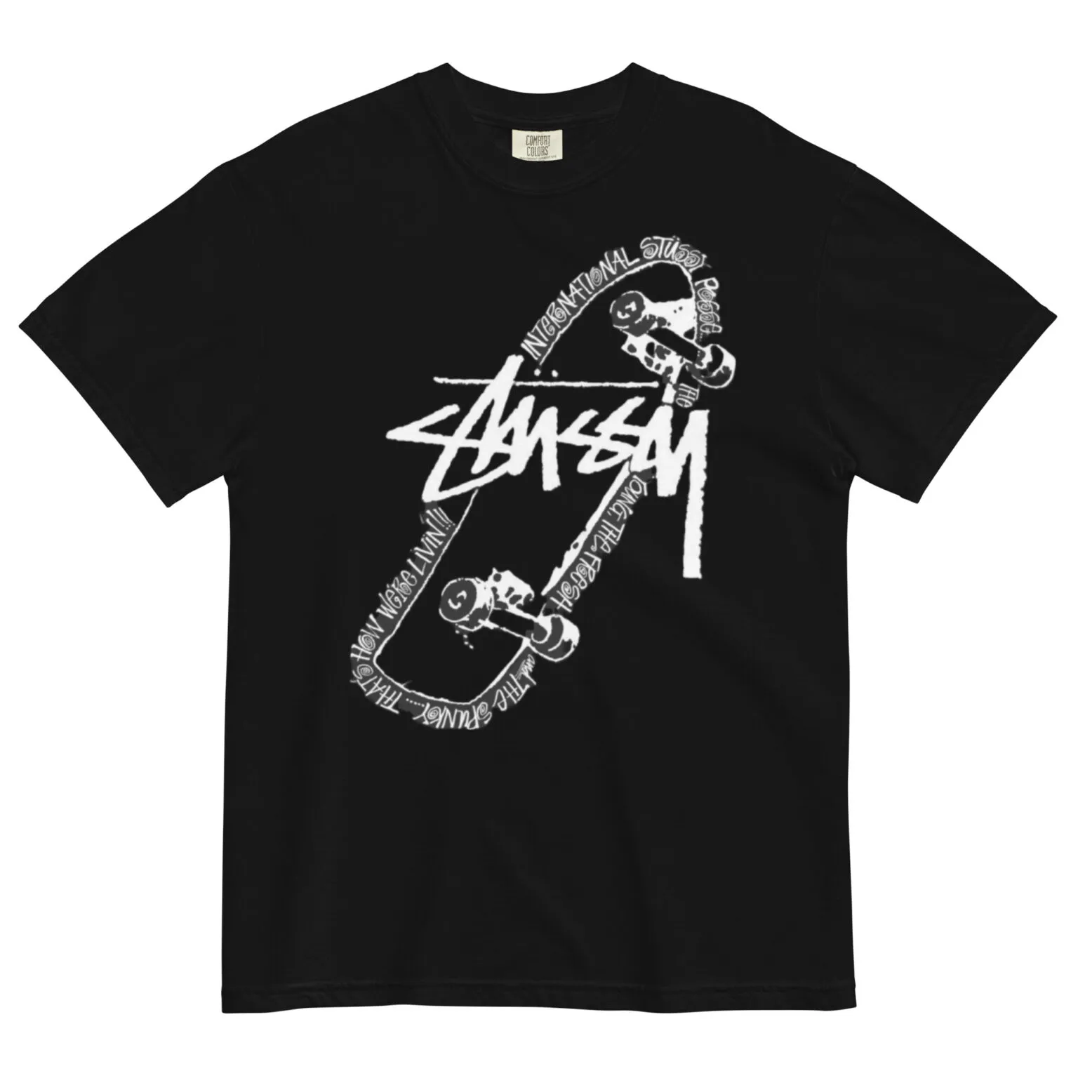 Stussy Crown and skate Men’s t-shirt Stussy Crown and skate Men’s t-shirt