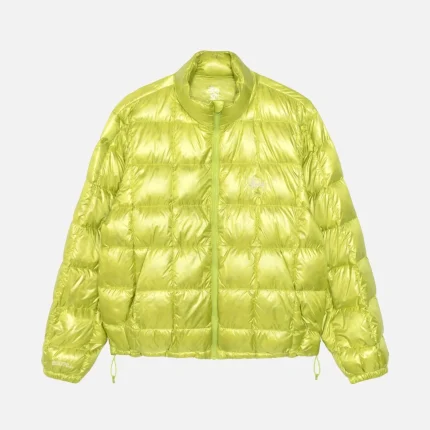 Stussy Midweight Puffer Lime Jacket