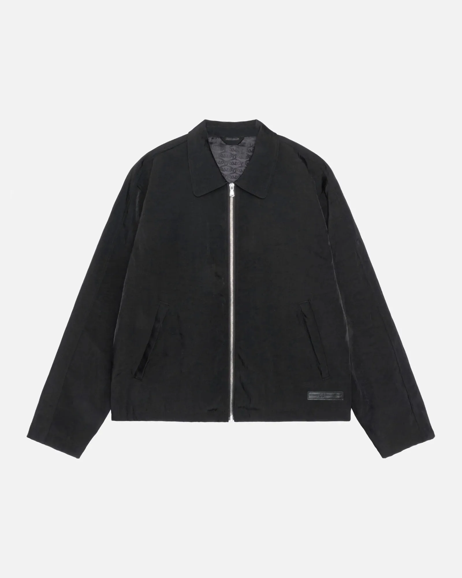 Stussy Ss Link Nylon Club Jacket Black Stussy Ss Link Nylon Club Jacket Black