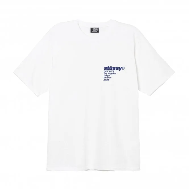 Stussy Strawberry Tee whi Stussy Strawberry Tee whi