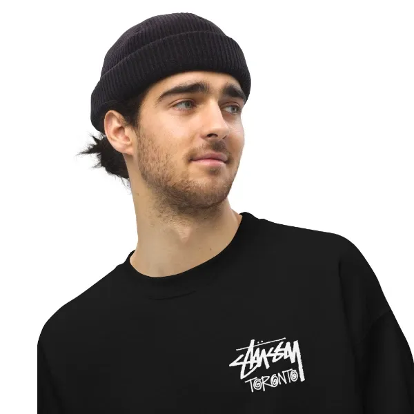 Stussy Toronto Crewneck Sweatshirt black Stussy Toronto Crewneck Sweatshirt black
