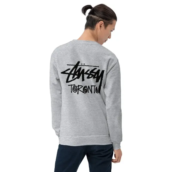 Stussy Toronto Crewneck Sweatshirt grey Stussy Toronto Crewneck Sweatshirt grey